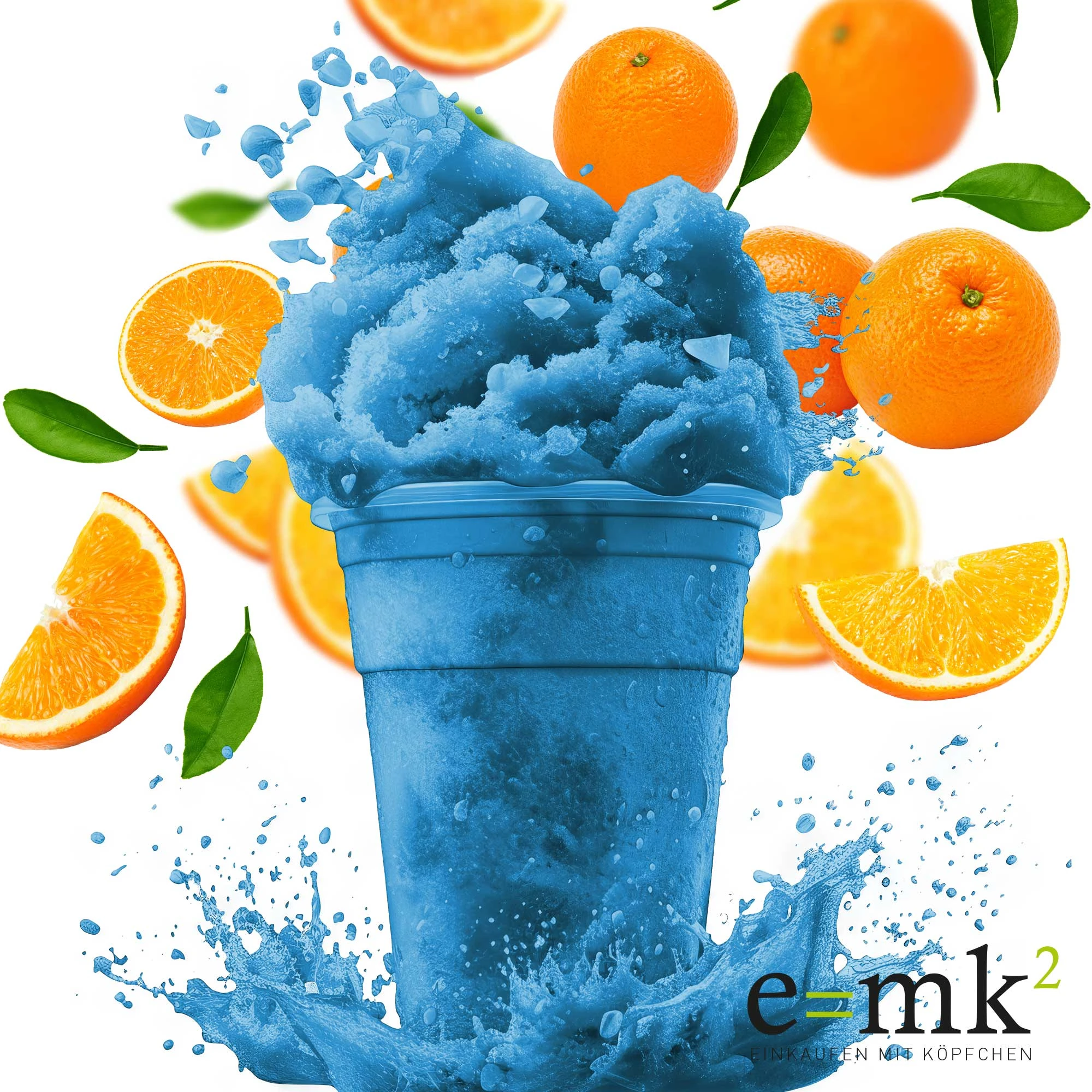 Das blaue Wunder (Orange) - Slush Sirup - 5 Liter, azofrei