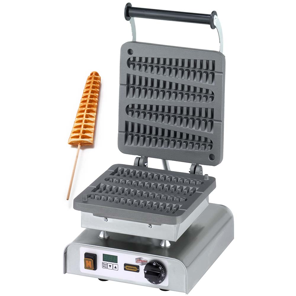 Neumärker Waffeleisen Lolly am Stiel, Timer, Ein-/Ausschalter, 2.2 kW
