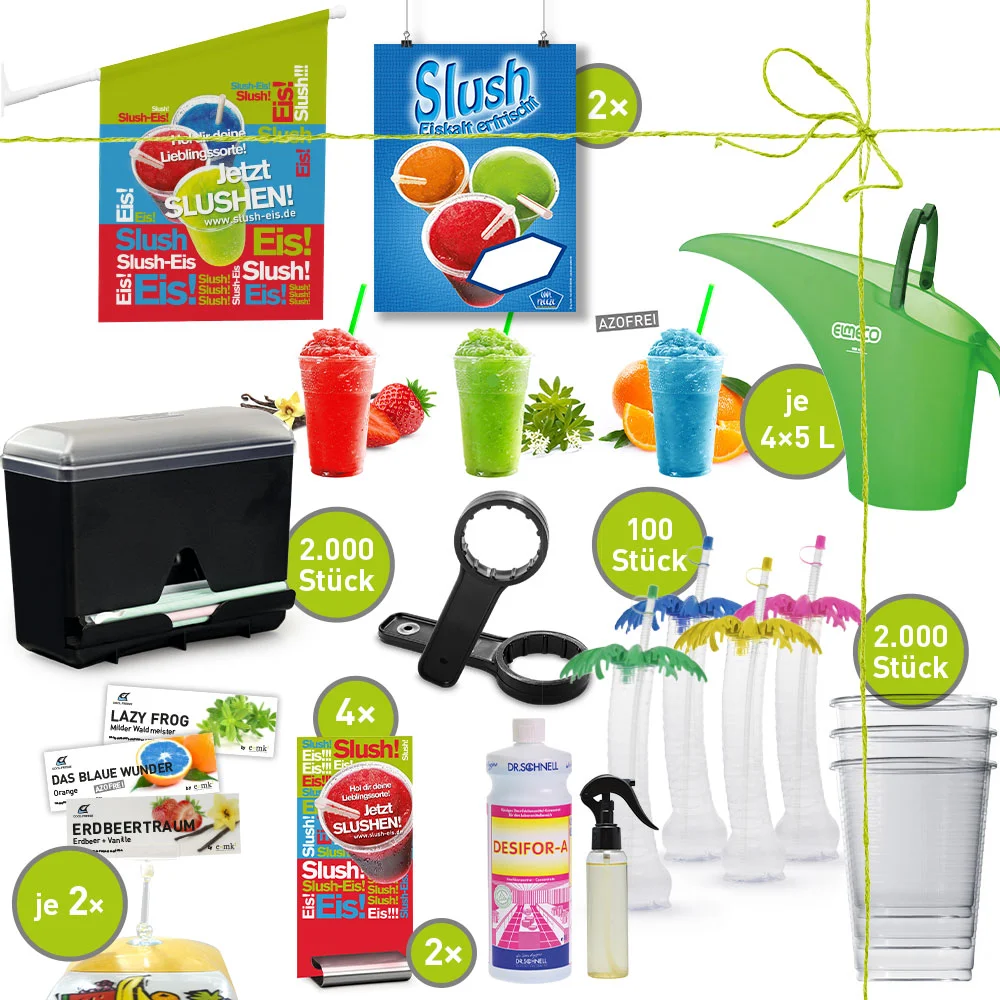 Slush Starter-Paket II "Slush - alles drin!" 