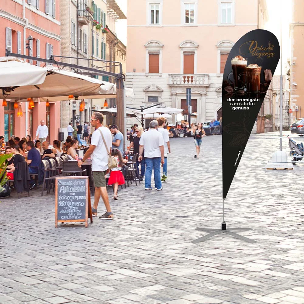 Werbefahne 120 x 360 cm "Dolce Eleganza"