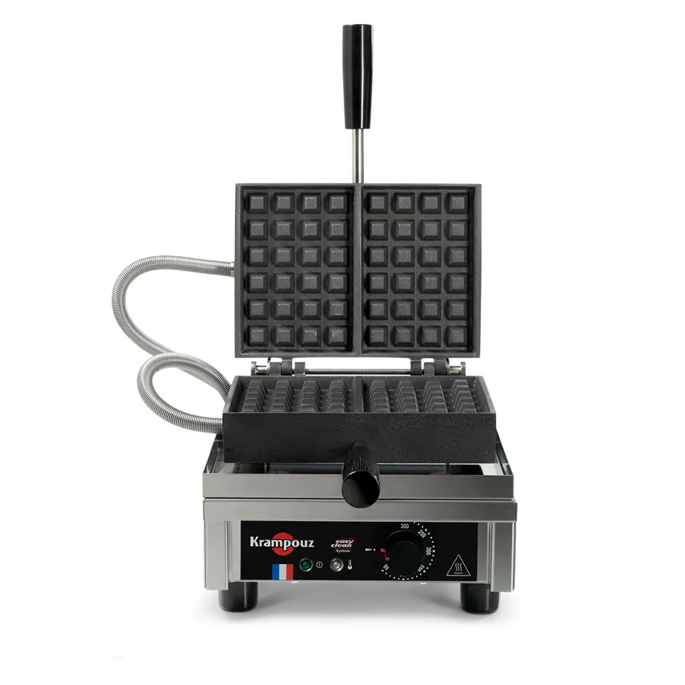 Waffeleisen 2 x Lütticher Paty Waffeln 4 x 6  - Serie 90° 