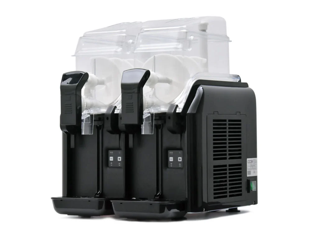 BigBiz II Slush Maschine – GREEN line, schwarz